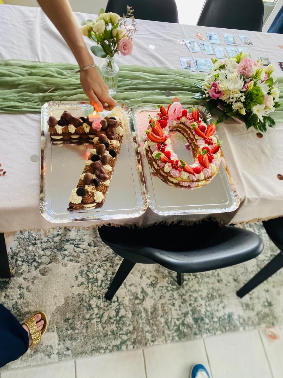 Gâteau d'anniversaire, mariage, number cake Tours